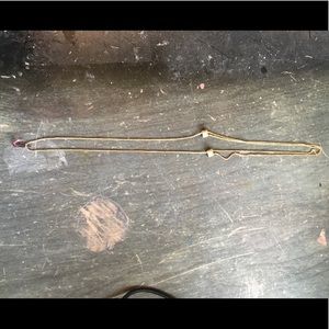 Gold Alex and ani necklace